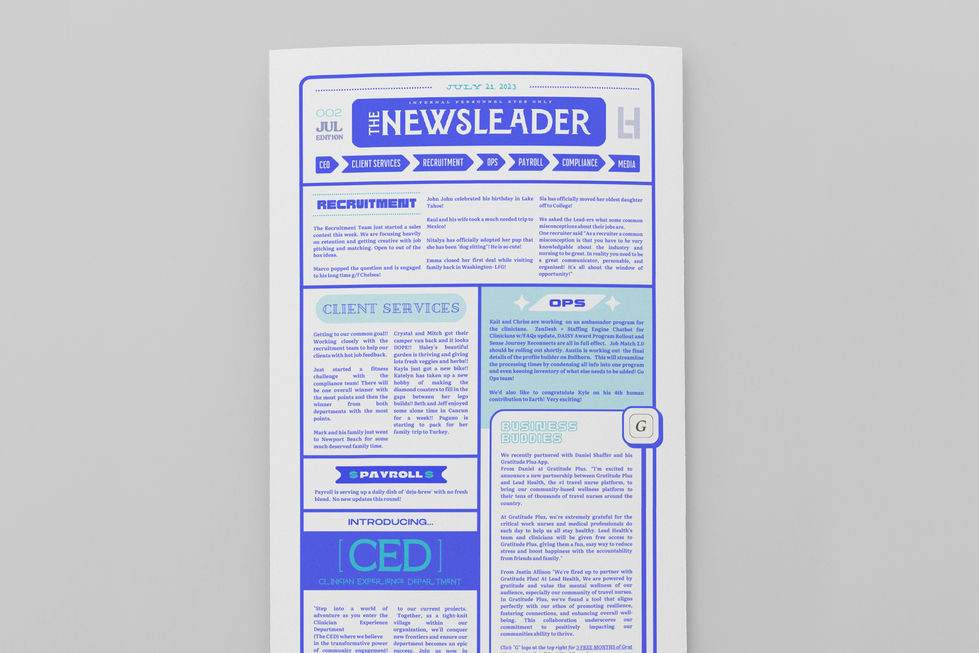 Company Newsletter