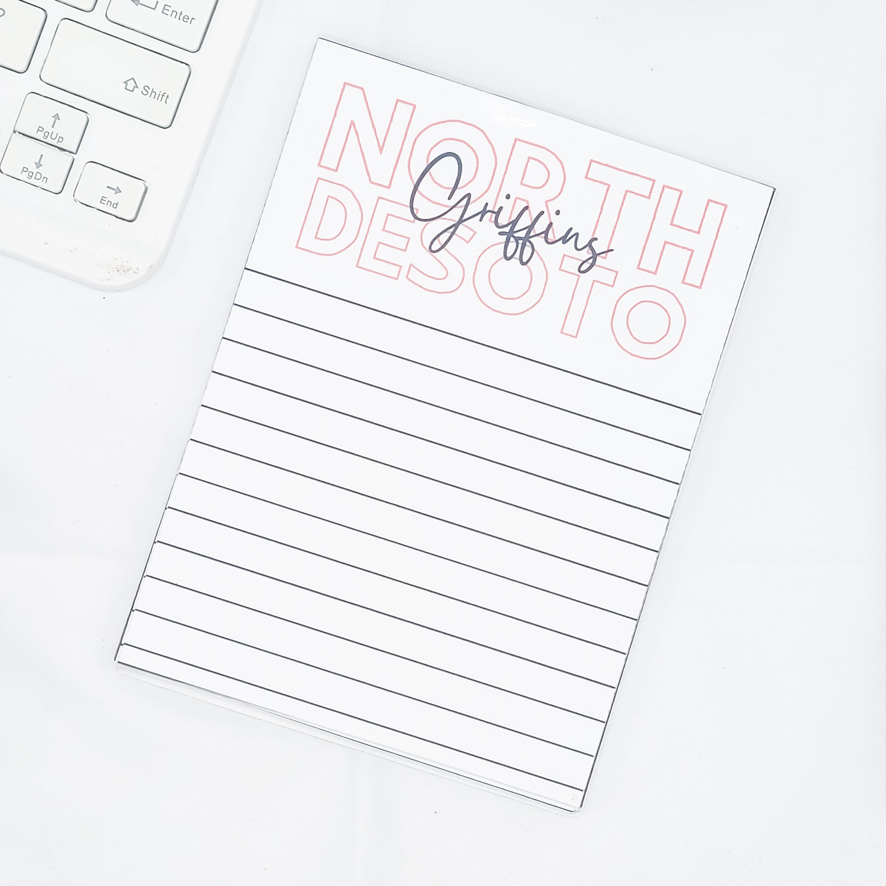 Hollow North DeSoto Griffins Notepad