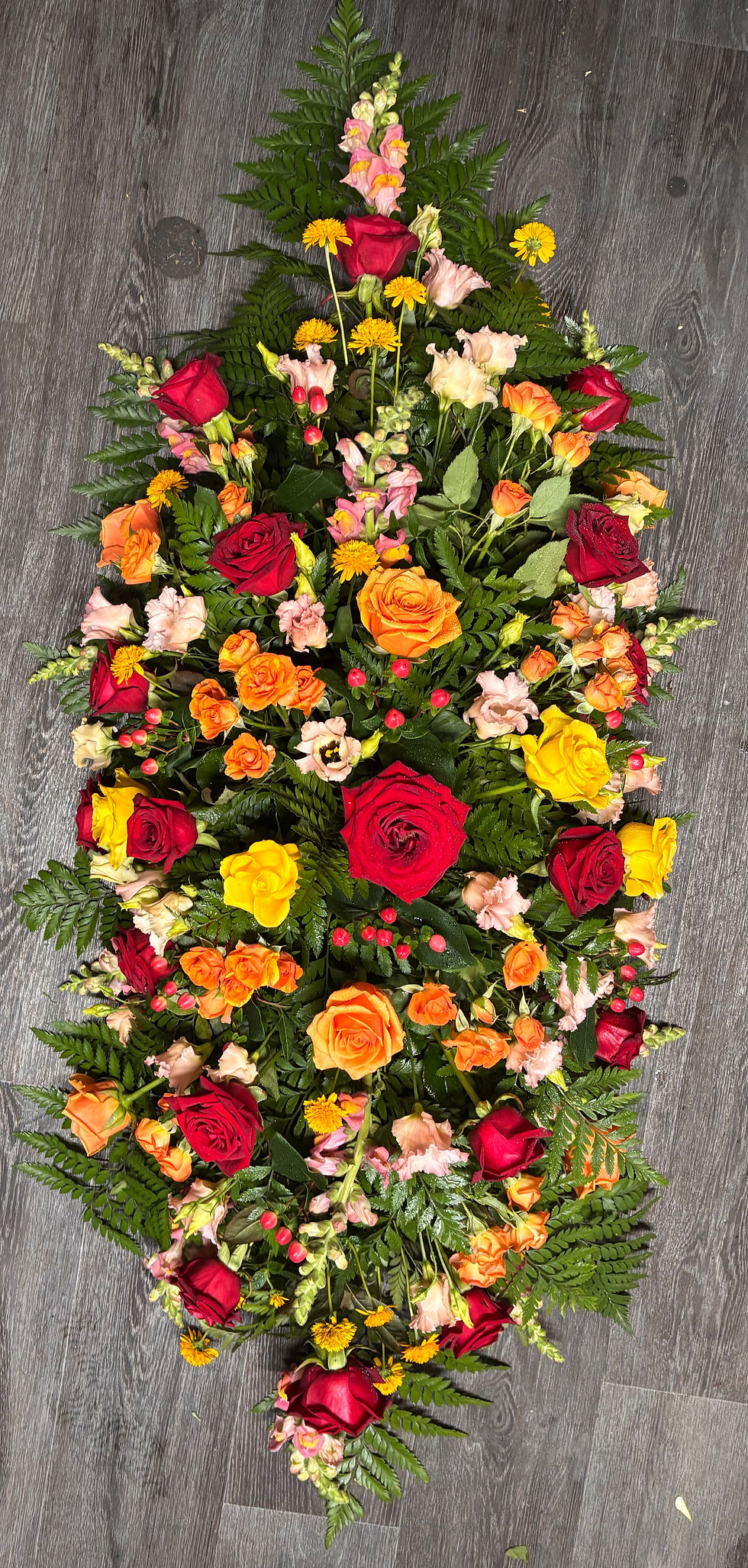 Thumbnail: Autumn Zest Casket Spray