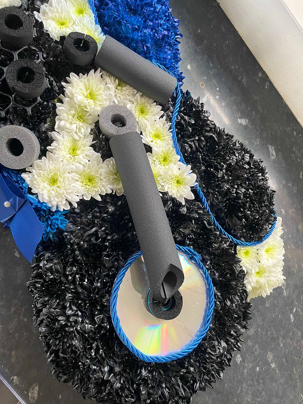 Thumbnail: 2D Motorbike Floral Tribute 