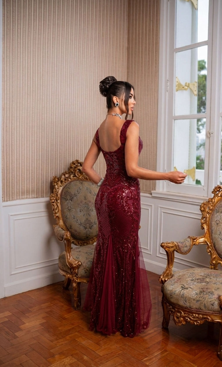 Miniatura: Vestido Longo Imperiale