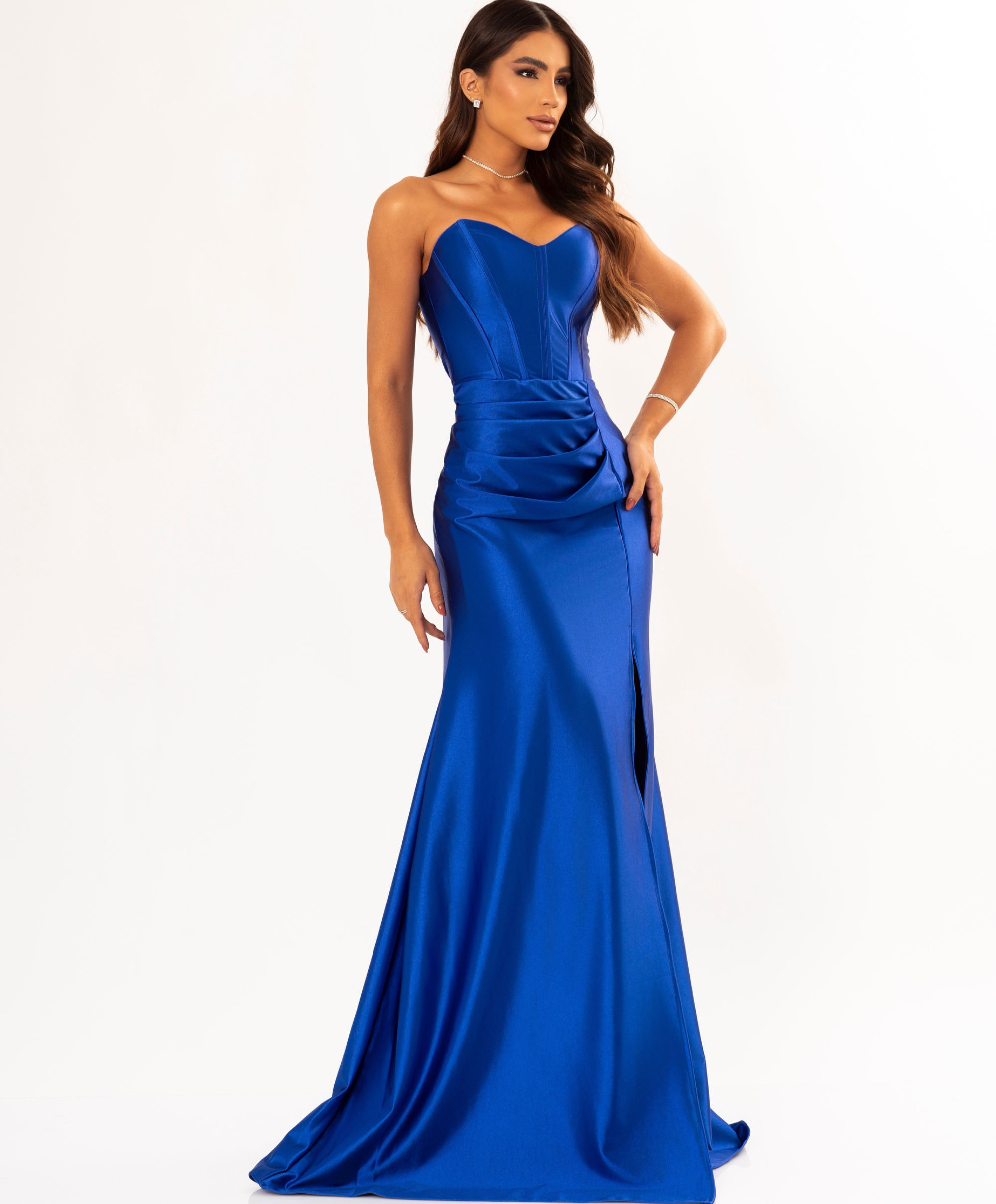 Vestido Longo Adelaide 3 + BOLSA CLUTCH BRINDE