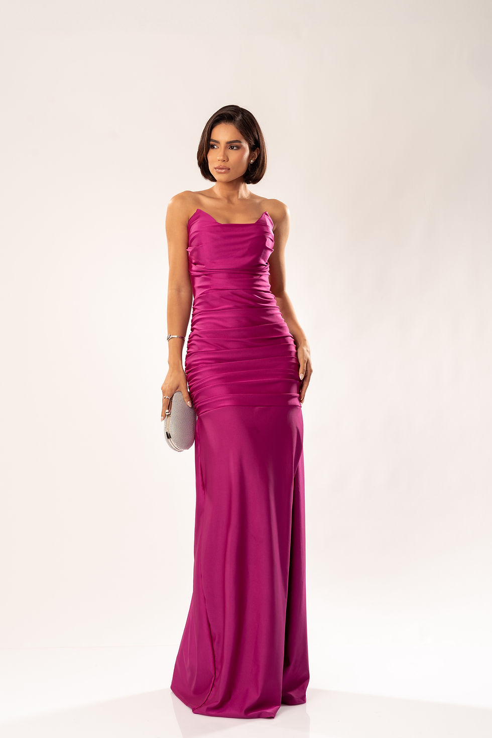 Thumbnail: Vestido Longo Verona+Brinde Bolsa Clutch