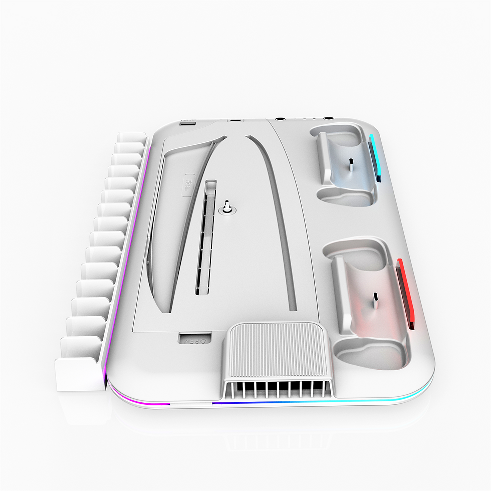 Thumbnail: RGB Light and 3 Levels Turbo Cooling Station with Controller Charging Station fo