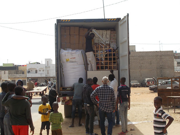 expédition effets personnels Sénégal