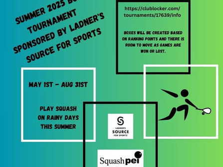 Keep Squashing this Summer with Box League