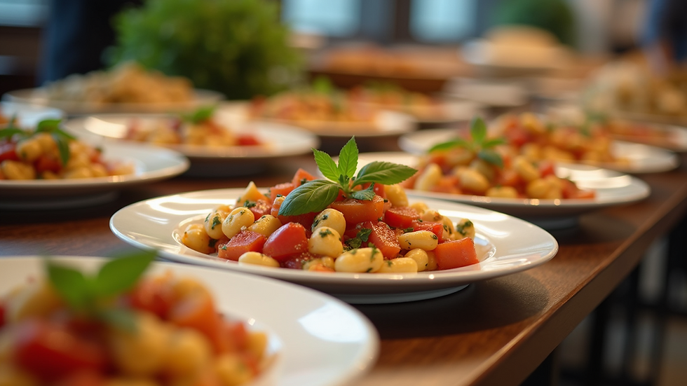 Transform Events with In-House Catering