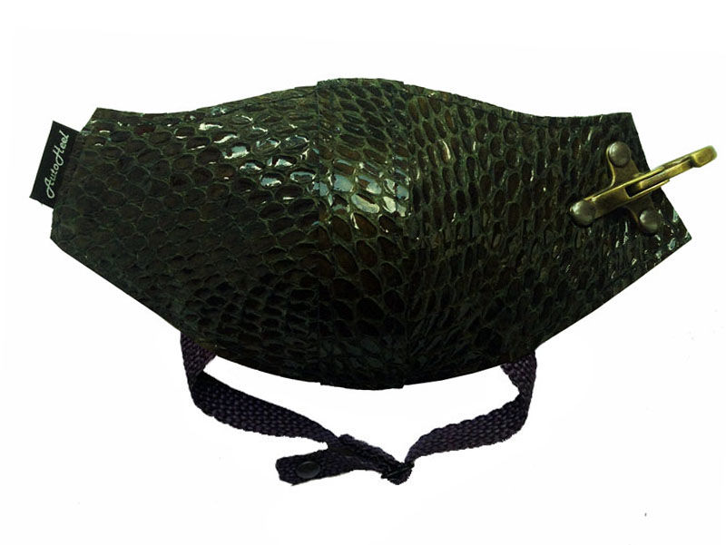 Миниатюра: Автопятка AutoHeel КРОКО для обуви на каблуке. Застежка КАРАБИН