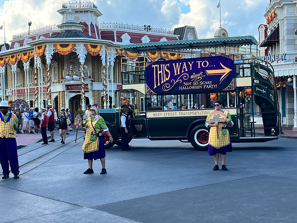 Enter here for Mickey's Not So Scary Halloween Party