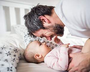 Father and daughter