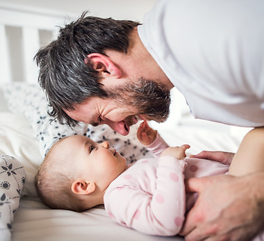 Vater und Tochter