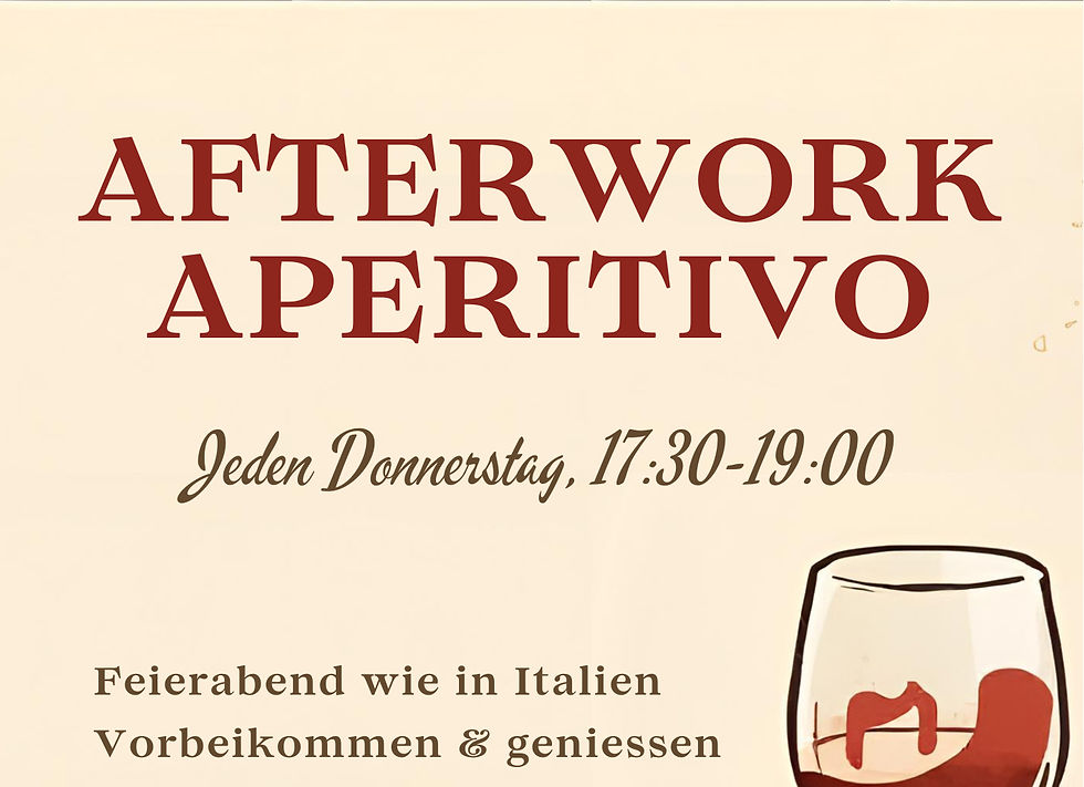 AFTERWORK APERITIVO im Via Del Gusto
