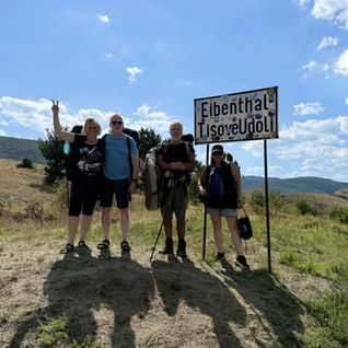 Skupina kve vesnici Eibenthal na Festivalu Banát