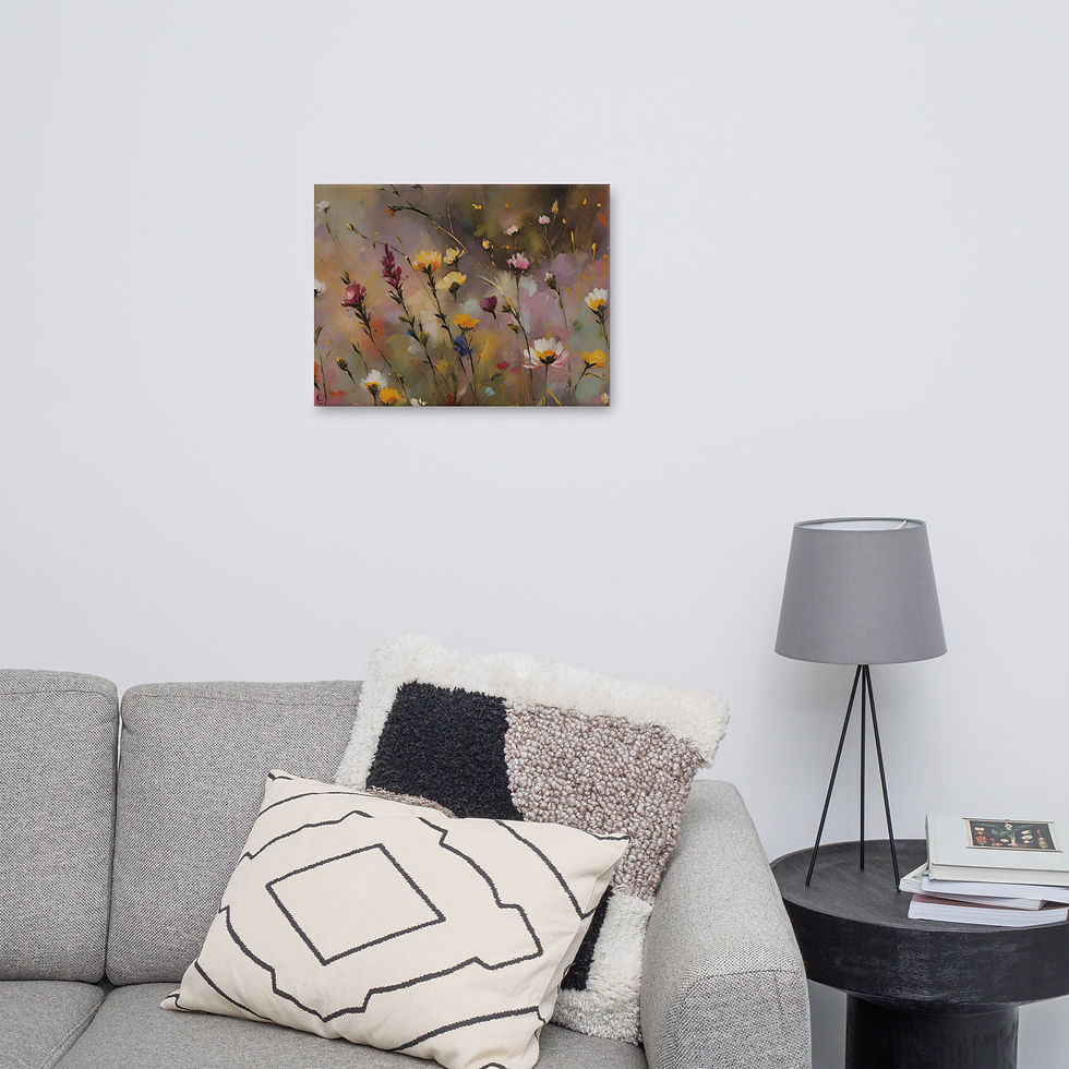 Miniature : Pétales d'or, sauvages - Édition limitée sur toile à 50 exemplaires