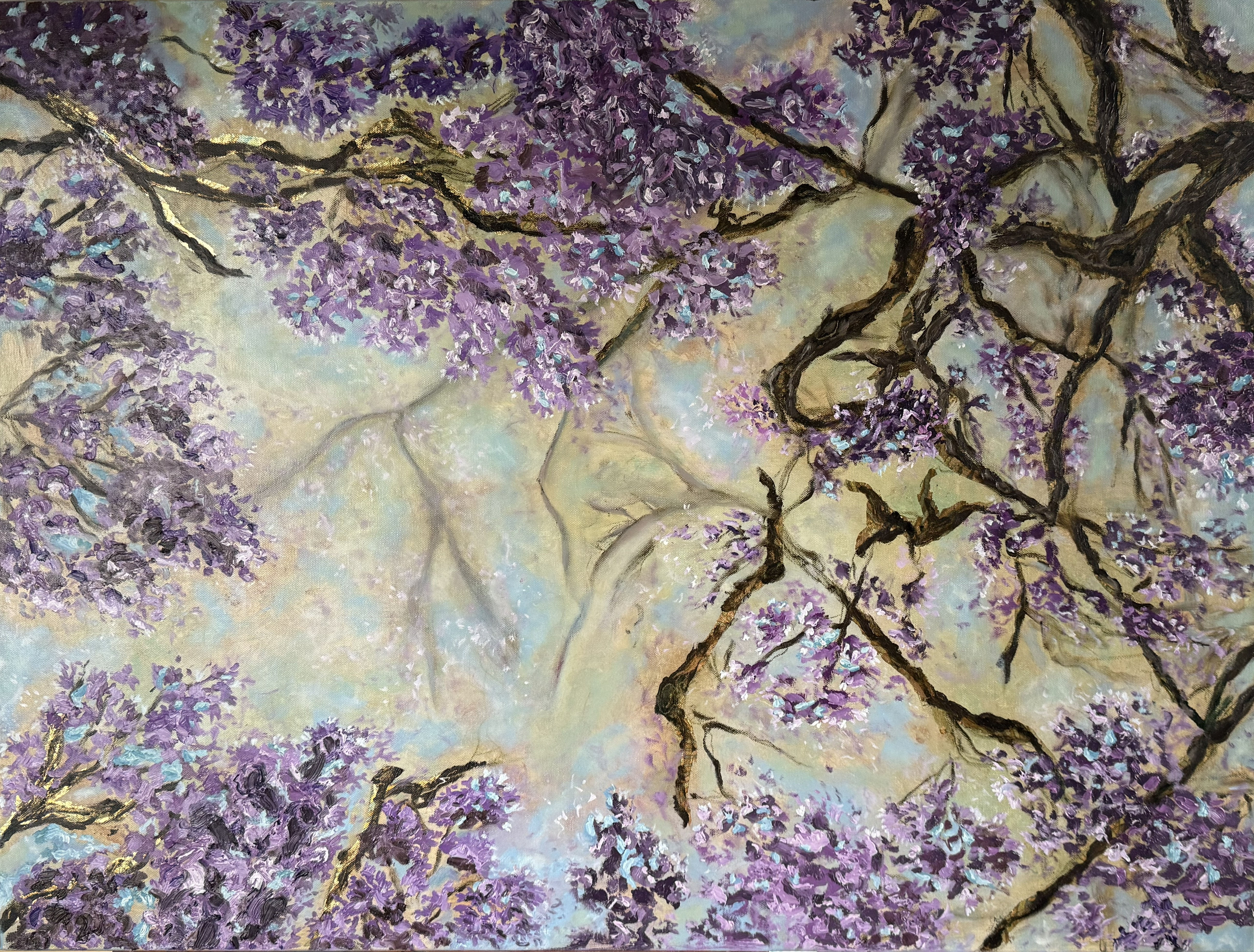 Find me under the Jacaranda tree