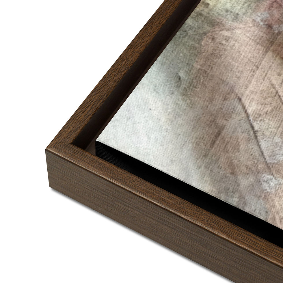 Miniaturbild: Stiller Sturm der Farben – Limitierte Auflage von 25 gerahmten Leinwanddrucken