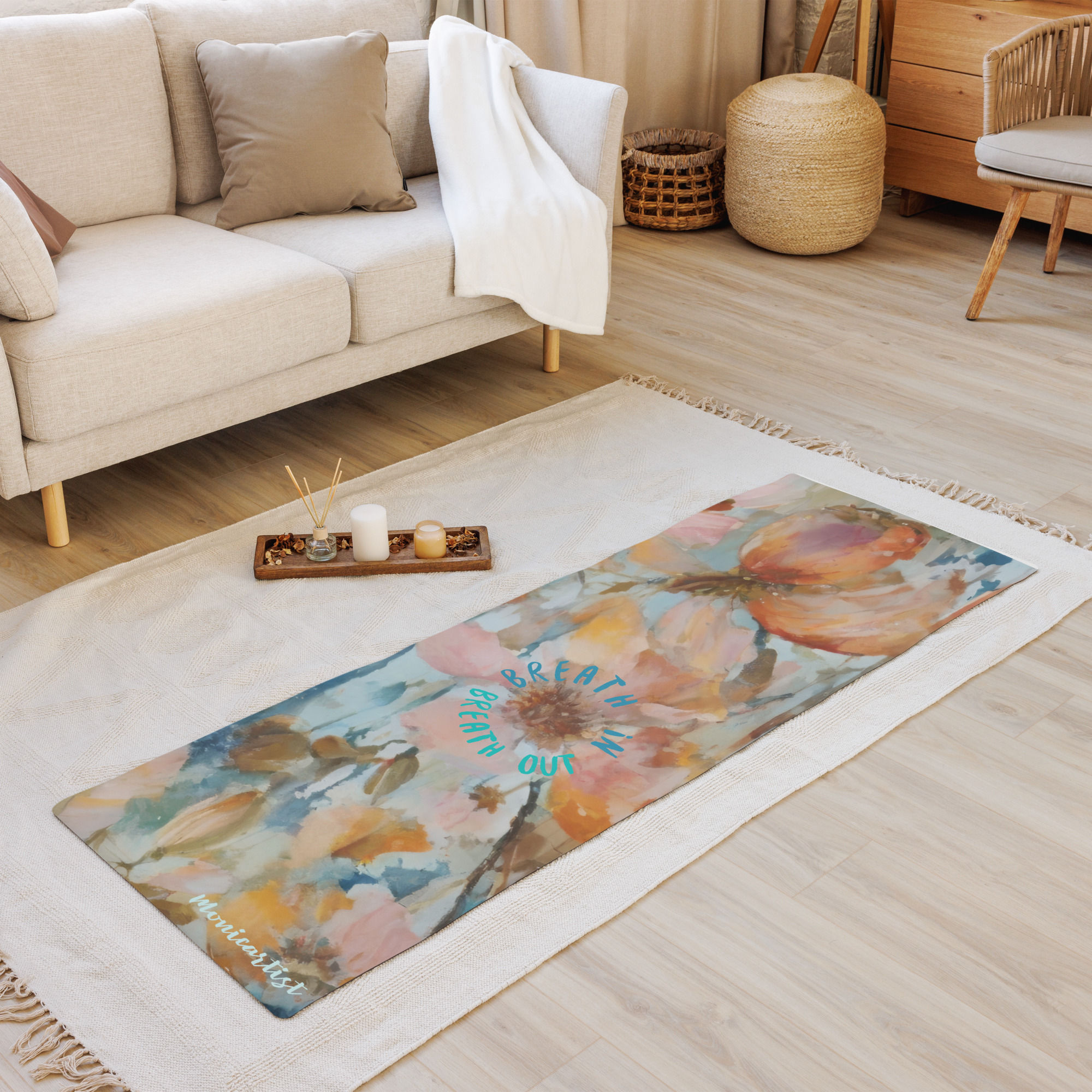 Whisper of Softness Yogamatte – Grounding Edition