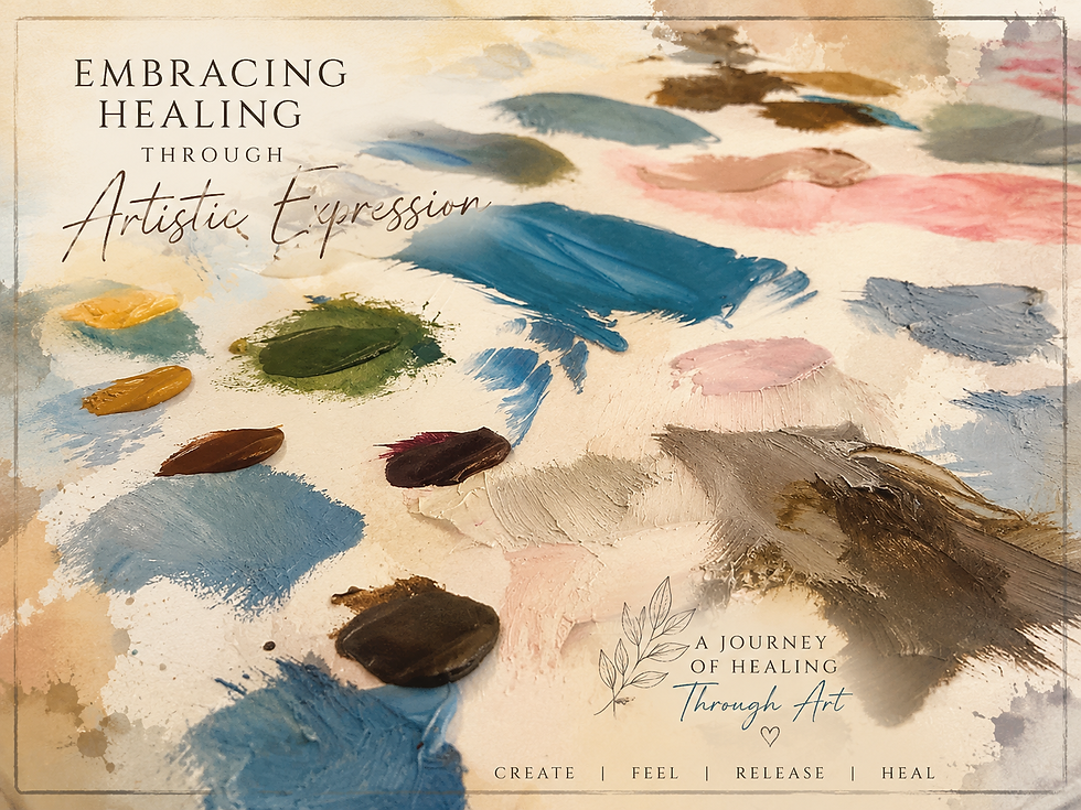 Embracing Healing Through Artistic Expression: A Journey of Healing Through Art