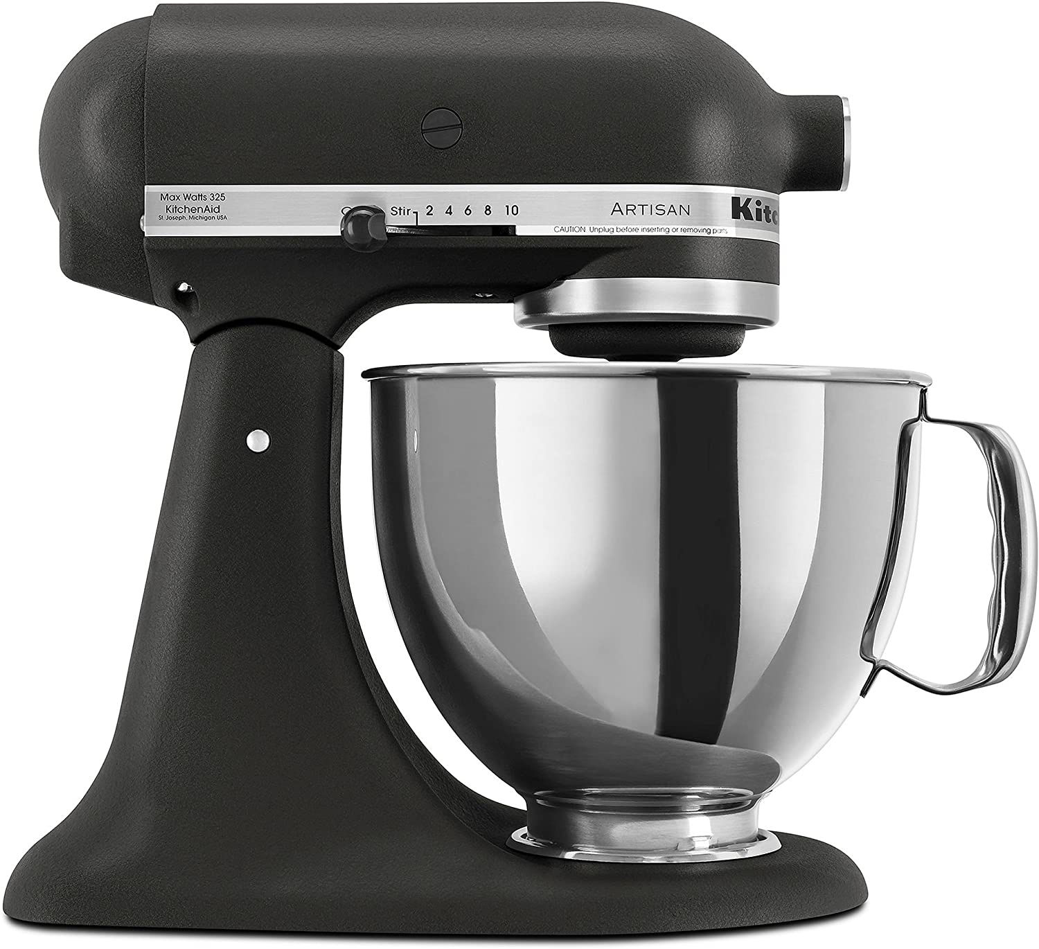 Batidora KitchenAid Artisan KSM150PSBK de 4.7L y 10 Velocidades Black