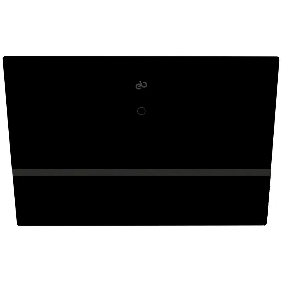 Miniatura: Campana Pared EB Técnica EB-332 de 60 cm Purificadora Acero Negro y Cristal