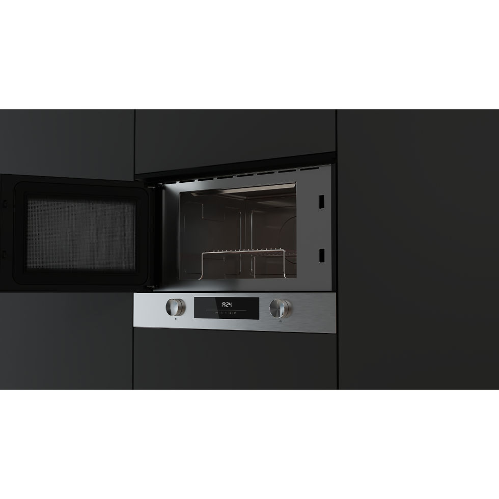 Miniatura: Microondas + Grill Teka MS 6220 BIS L SS de 22 L Acabado Acero Inox Antihuella