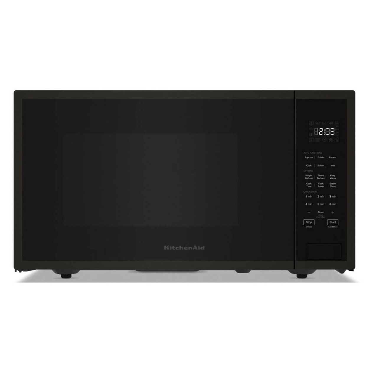 Microondas de Encimera KitchenAid KMCS324RBS 2.2p³ con Función Steam Clean