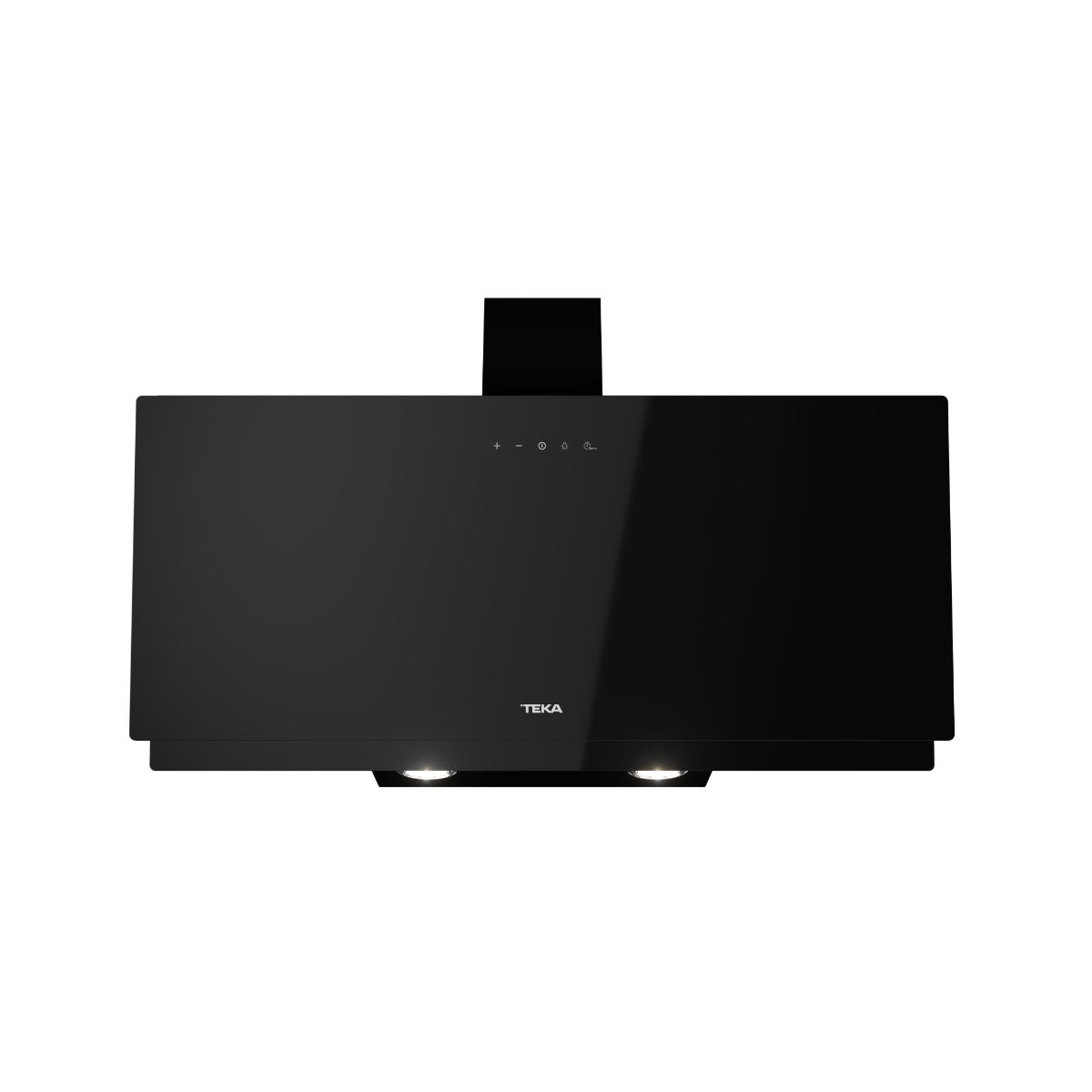 Campana Pared Teka DVN 94030 TCL BK de 90 cm en Cristal Negro