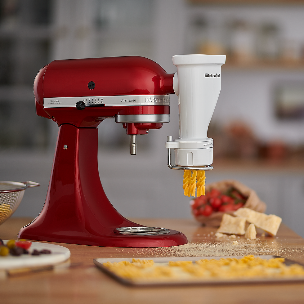 Miniatura: Prensa para Pasta Gourmet KitchenAid KSMPEXTA para Batidoras de Pie