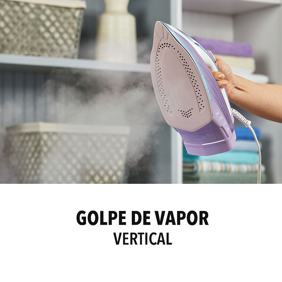 Miniatura: Plancha de ropa Power XL IR2323-0APLA Suela Cerámica e y Minerales