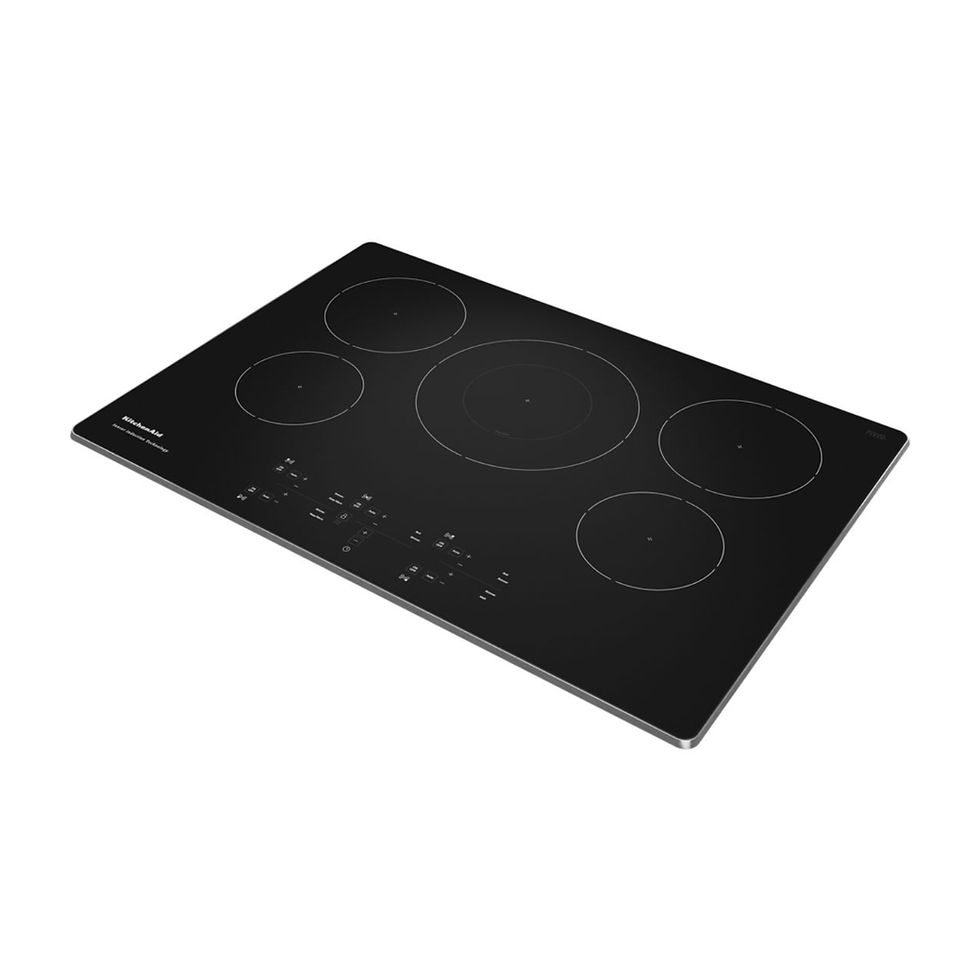 Miniatura: Parrilla de Inducción Vitrocerámica Empotre KitchenAid KCIG550JSS de 79.2 cm