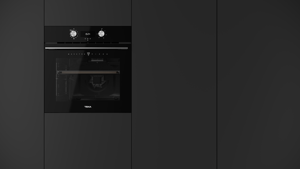 Miniatura: Horno Pirolítico Teka HLB 8510 P BK MAESTRO PIZZA de 70 L / 2.4 p³