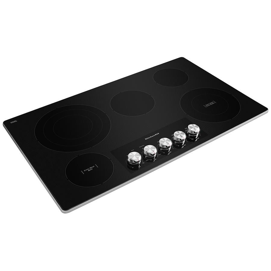 Miniatura: Parrilla Eléctrica Vitrocerámica Empotre KitchenAid KCES556HSS de 91 cm (36")