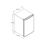 Miniatura: Refrigerador Frigobar Whirlpool WUC2205Q Capacidad 4.5 p³ Blanco