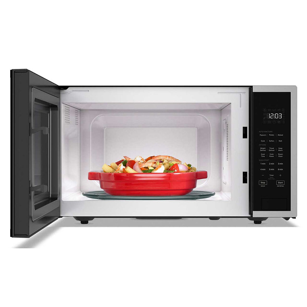 Miniatura: Microondas de Encimera KitchenAid KMCS324RPS 2.2 Pies³ con Función Steam Clean