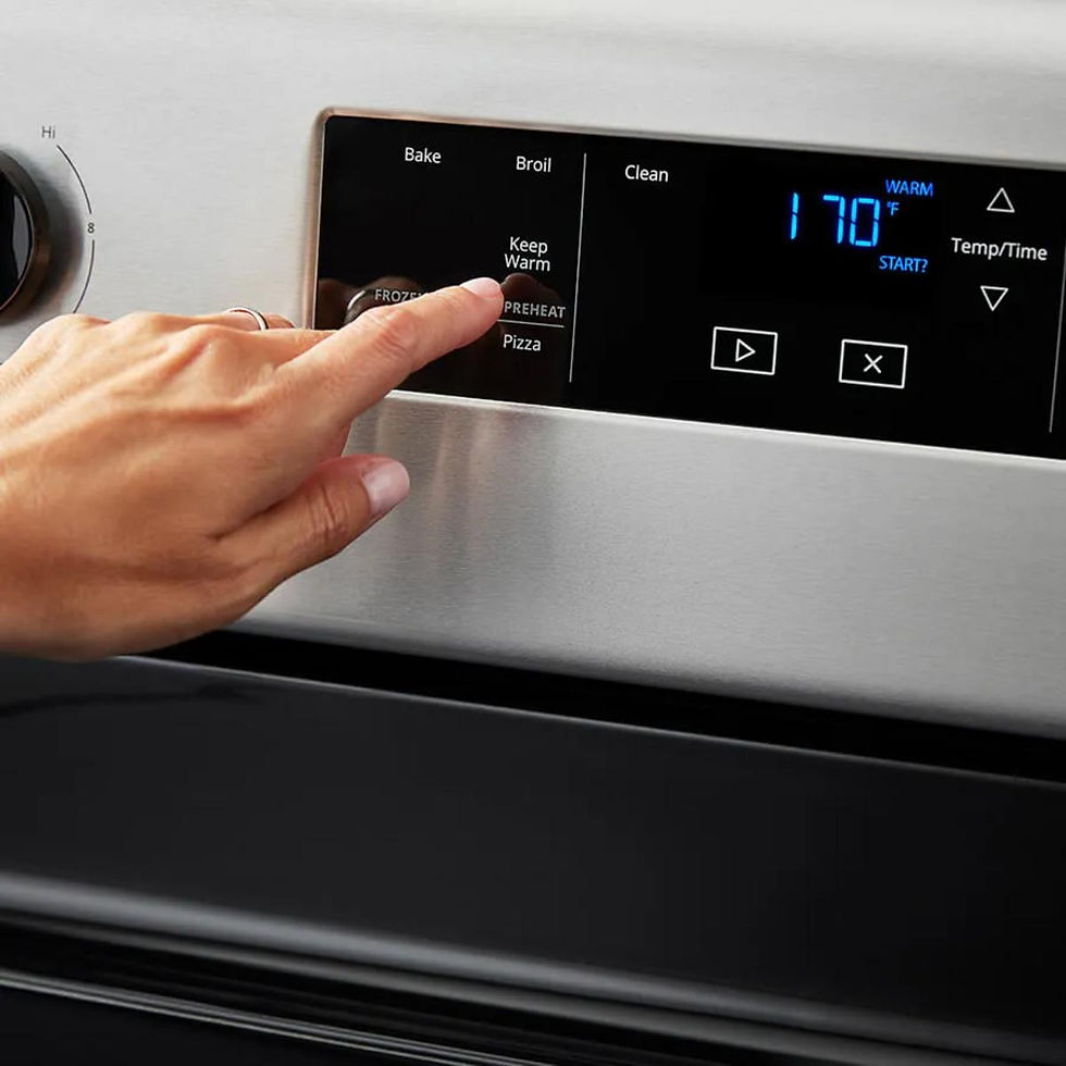 Miniatura: Estufa Eléctrica de Piso Whirlpool WFE515S0JS de 76 cm con 4 Quemadores 5.3p³