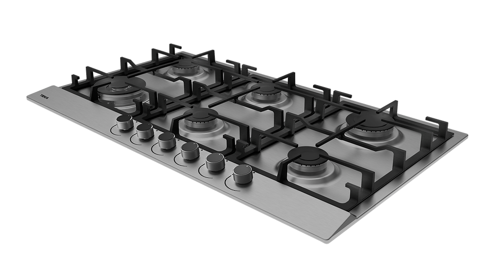 Miniatura: Parrilla Gas LP/Natural Empotre Teka GSC 96320 WBA IX de 86 cm 6 Quemadores