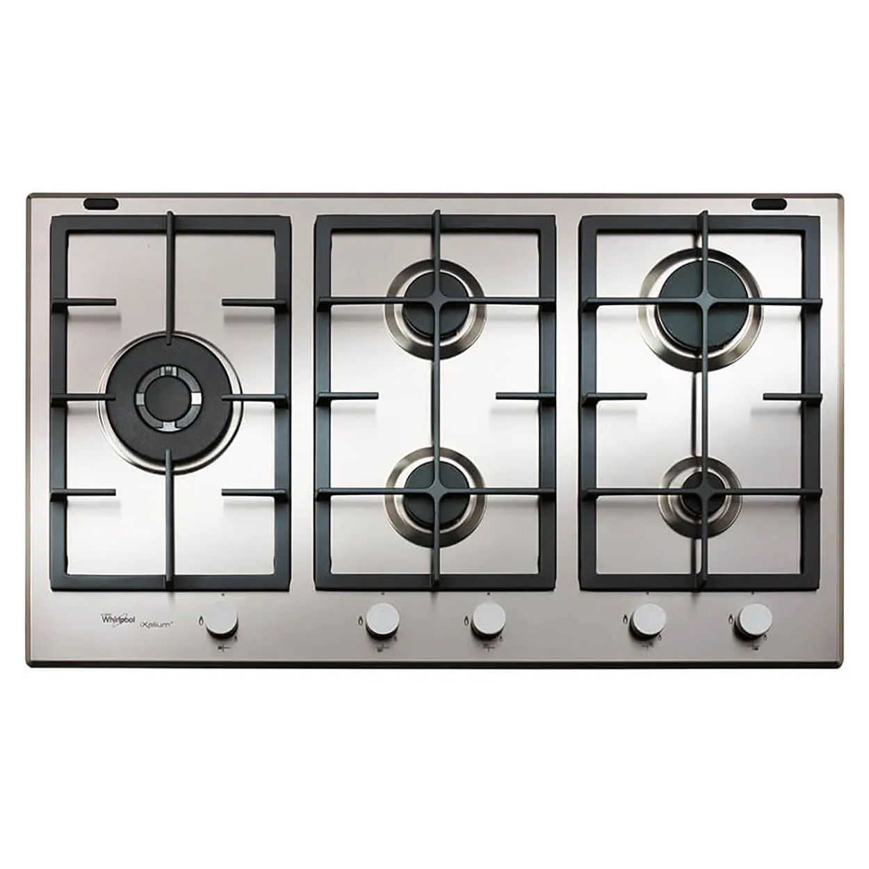 Parrilla a Gas Whirlpool AKT950IXL de 5 Quemadores en Acero Inoxidable para 36”