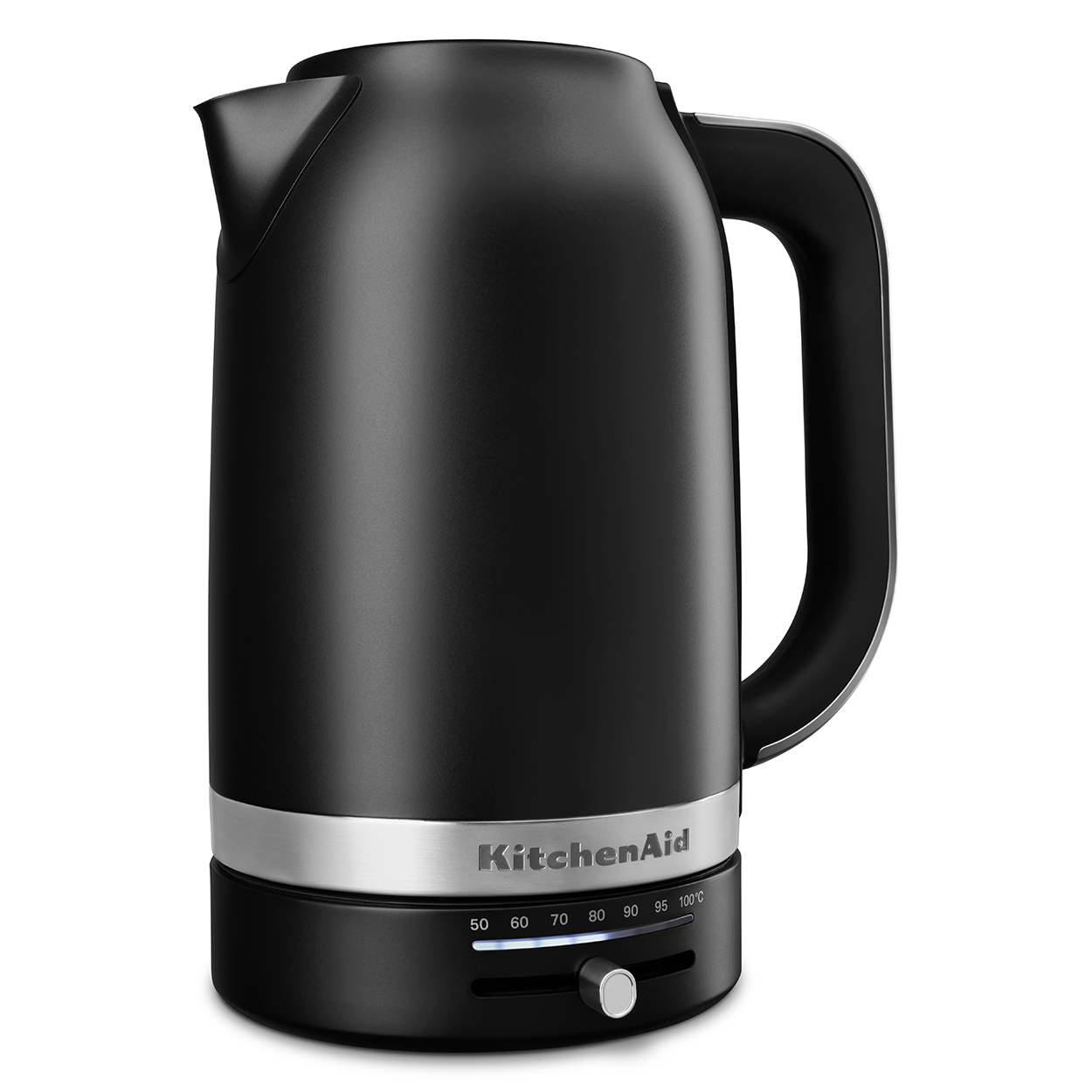 Hervidor eléctrico de 1.7 litros KitchenAid KEK1701BM color Black Matte