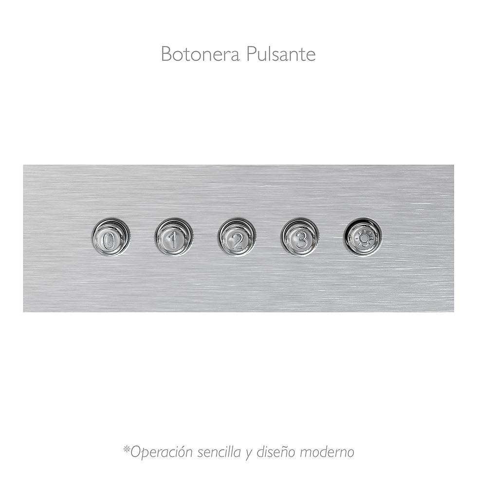 Miniatura: Campana Pared IHD CH MILAN 90 cm (36") Purificadora Acero Inox y Cristal