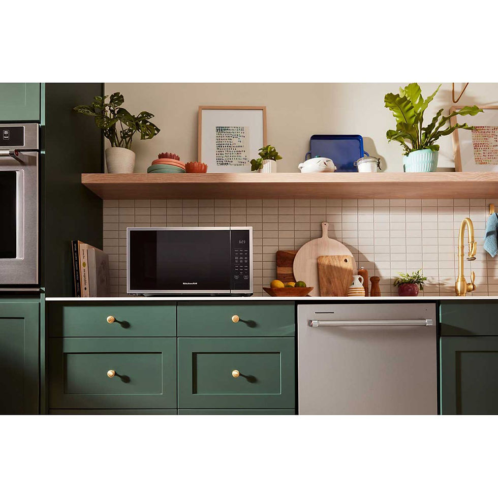 Miniatura: Microondas de Encimera KitchenAid KMCS324RPS 2.2 Pies³ con Función Steam Clean