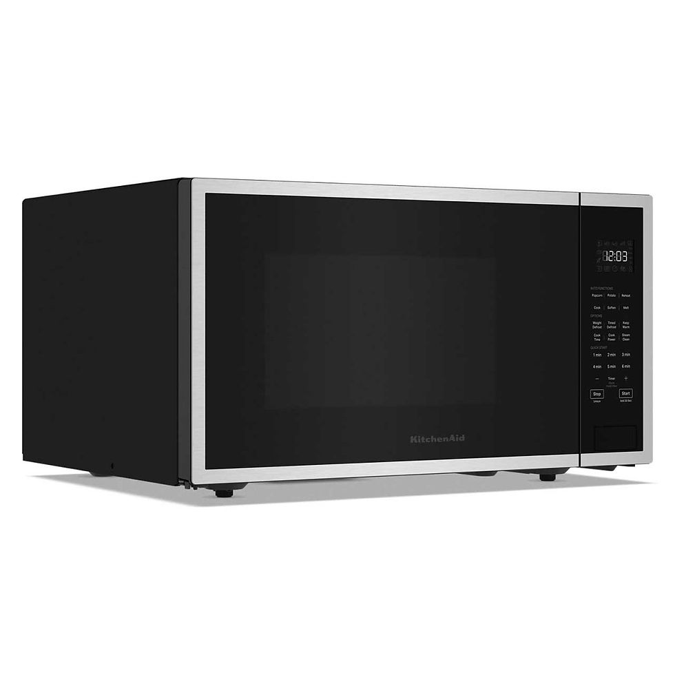 Miniatura: Microondas de Encimera KitchenAid KMCS324RPS 2.2 Pies³ con Función Steam Clean