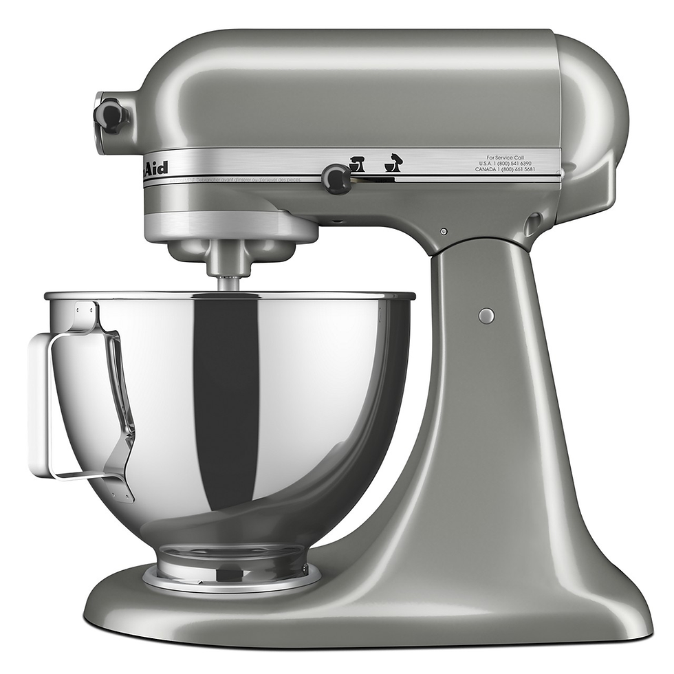 Miniatura: Batidora Deluxe KitchenAid KSM97CU 4.2 L y 10 Velocidades Contour Silver