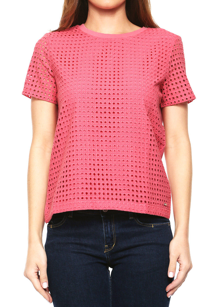 Miniatura: Blusa Tommy Hilfiger Rosa