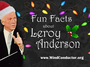 Fun Facts about Leroy Anderson