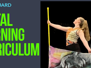 Teaching Colorguard in a distance learning environment - Heather Hyde Wargo