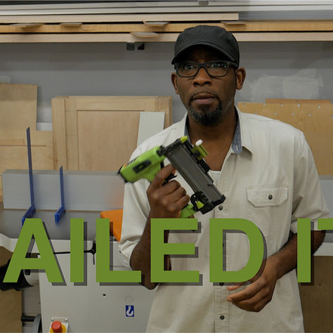 Nailers I use to Build Cabinets