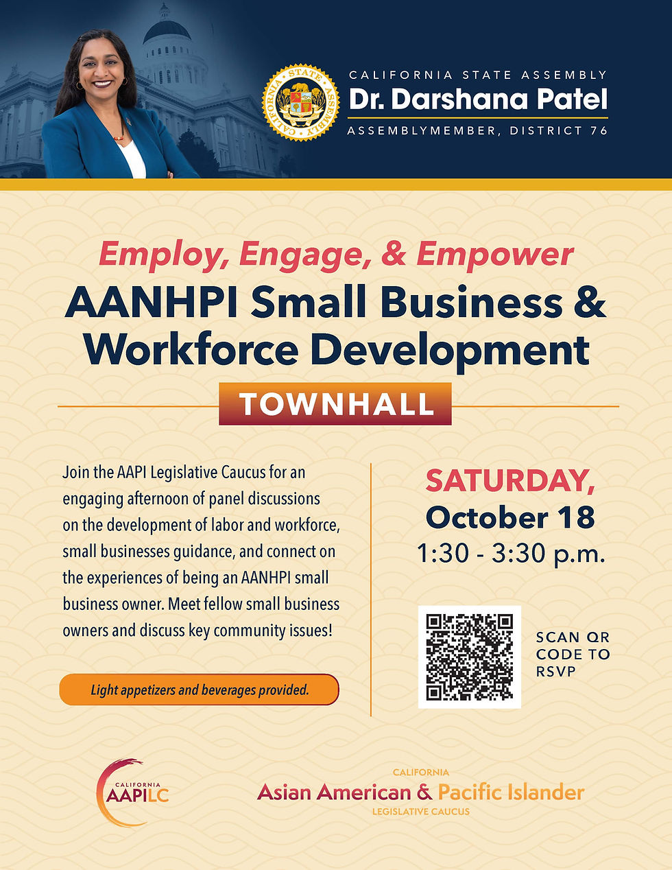 AANHPI Small Business & Workforce Development Townhall
