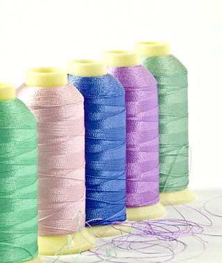 Colorful Thread Spools