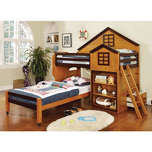 House L Bunk with Storage