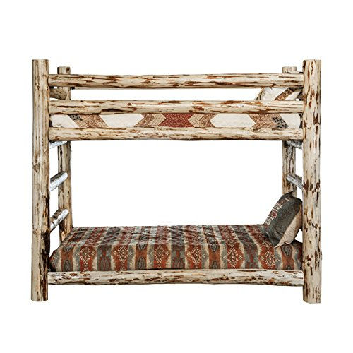 Twin Log Bunk Bed